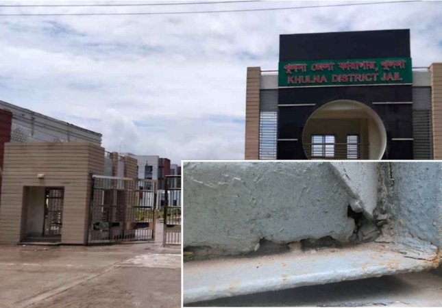 উদ্বোধনের আগেই খুলনা জেলা কারাগারের নতুন ভবনে ফাটল    ব্যয় বেড়ে ২৮৮ কোটি, শেষ হয়নি এক যুগের প্রকল্প