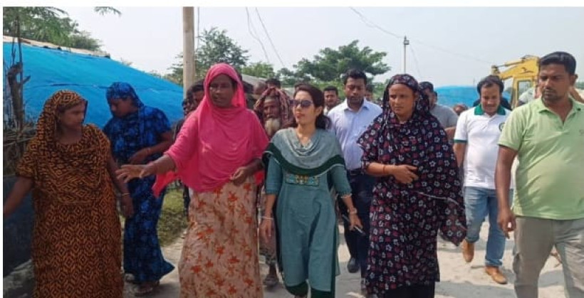 কালিগঞ্জে নদী দখলমুক্ত ও সবুজায়নে ইউএনও’র চর বনায়ন উদ্যোগ