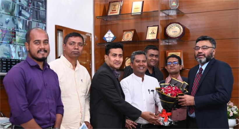 খুলনায় নবাগত জেলা প্রশাসকের সঙ্গে তামাকবিরোধী জোটের সৌজন্য সাক্ষাৎ
