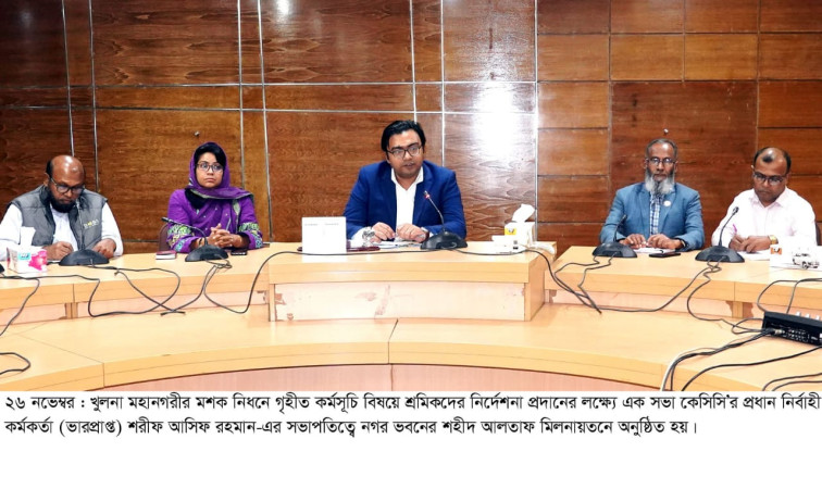 খুলনায় মশক নিধনে বিশেষ কর্মসূচি শুরু