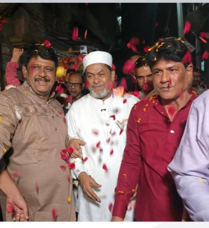 ঢাকা-৭আসনের বিএনপি মনোনীত প্রাথী হামিদুর রহমান হামিদ রাজধানীর কামরাঙ্গীচরের বিভিন্ন এলাকায় নির্বাচনী প্রচারণা