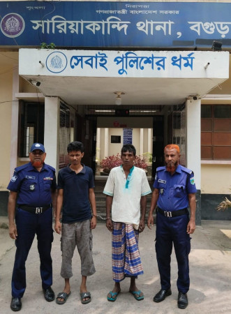 সারিয়াকান্দিতে পুলিশের পৃথক অভিযানে দুই মাদক কারবারি গ্রেপ্তার, উদ্ধার ট্যাপেন্টাডল ট্যাবলেট