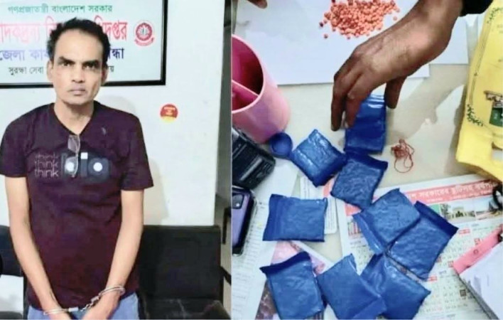 গাইবান্ধায় ডিবির অভিযানে বিপুল পরিমাণ ইয়াবা সহ মাদক ব্যবসায়ী মনির গ্রেফতার