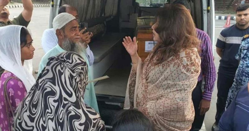 ইরাকের যুদ্ধক্ষেত্রের আগুন নেভাল এক রেমিট্যান্সযোদ্ধার জীবনপ্রদীপ: লাশ হয়ে দেশে ফিরলেন মুন্সিগঞ্জের শ্রাবন