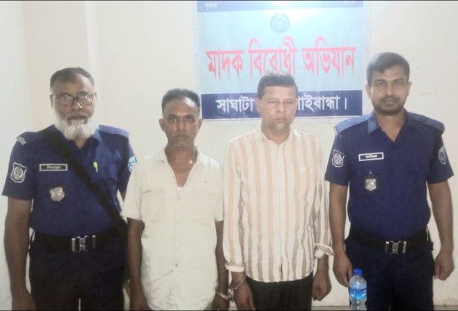 গাইবান্ধা সাঘাটা থানা পুলিশের মাদক বিরোধী অভিযানে ইয়াবা ট্যাবলেট সহ গ্রেফতার-২