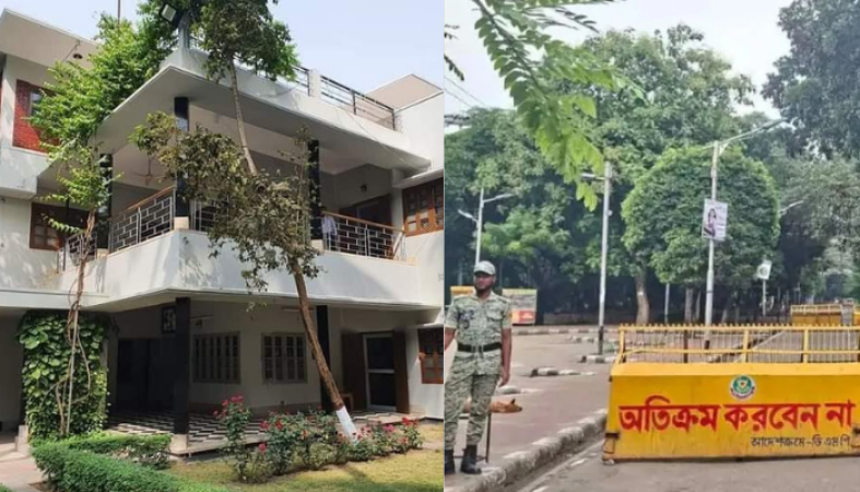 আওয়ামী লীগের প্রতিষ্ঠাবার্ষিকী ঘিরে ধানমন্ডি-৩২ এলাকায় কঠোর নিরাপত্তা, মোতায়েন অতিরিক্ত বাহিনী