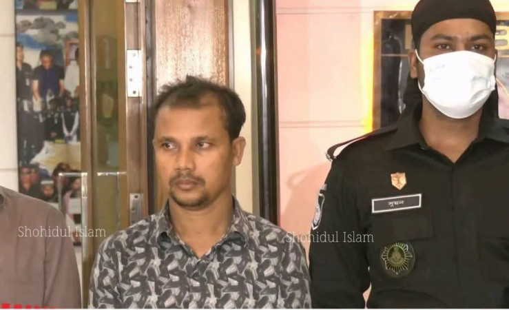 গাইবান্ধা পলাশবাড়ীর ধর্মান্তরিত তাওহিদ ইসলাম ওরফে হরিদাস সিআইডির হাতে আটক