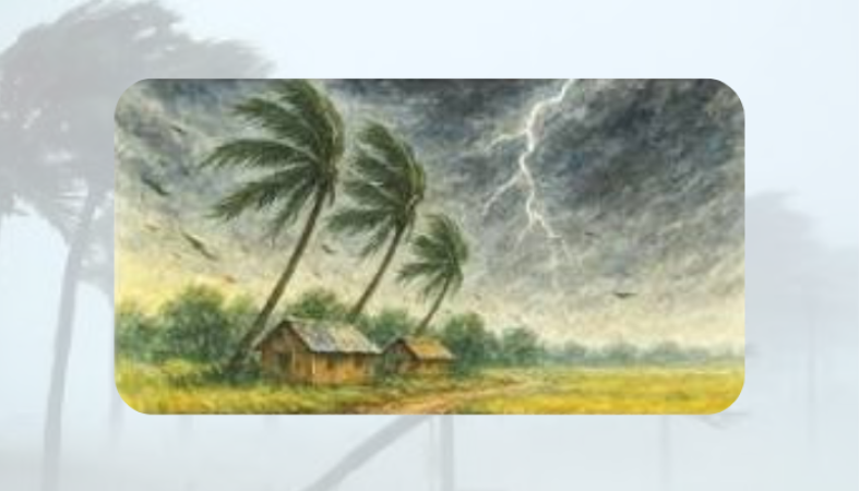 ঢাকাসহ ১৩ জেলায় ঝড়-বৃষ্টির আভাস, নদীবন্দরগুলোকে ১ নম্বর সতর্কসংকেত