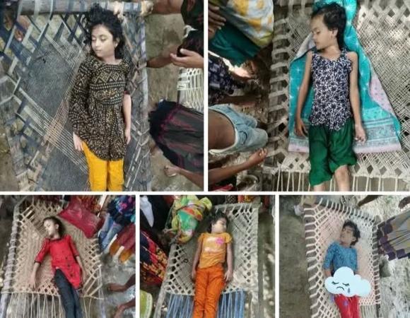 চাঁপাইনবাবগঞ্জে নদীতে ডুবে পাঁচ কন্যা শিশুর মৃত্যু