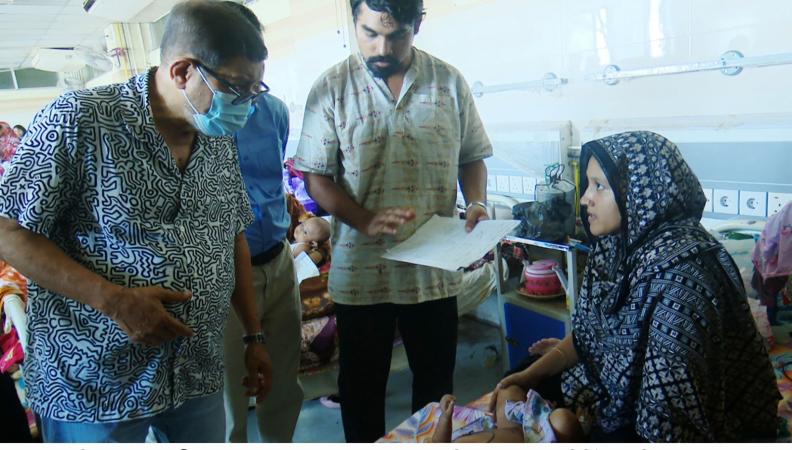 হবিগঞ্জ সদর হাসপাতালে স্বাস্থ্যমন্ত্রীর পরিদর্শন, অনুপস্থিত ফার্মাসিস্ট বদলি