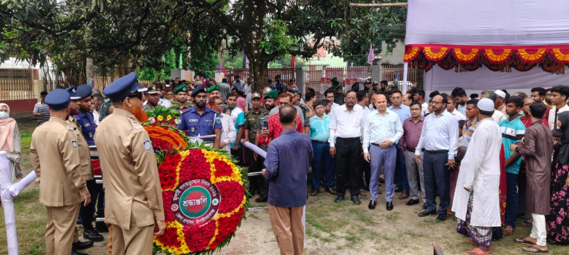 চাঁপাইনবাবগঞ্জে যথাযোগ্য মর্যাদায় ঐতিহাসিক জুলাই গণঅভ্যুত্থান দিবস পালিত