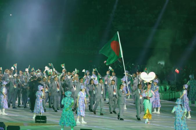 জমকালো আয়োজনে পর্দা উঠেছে এশিয়ান গেমসের