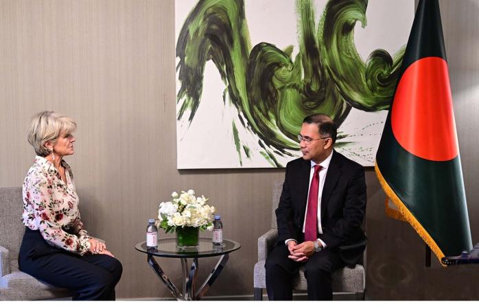 প্রধানমন্ত্রী তারেক রহমানের সাথে জাতিসংঘ মহাসচিবের বিশেষ দূত জুলি বিশপের সৌজন্য সাক্ষাৎ
