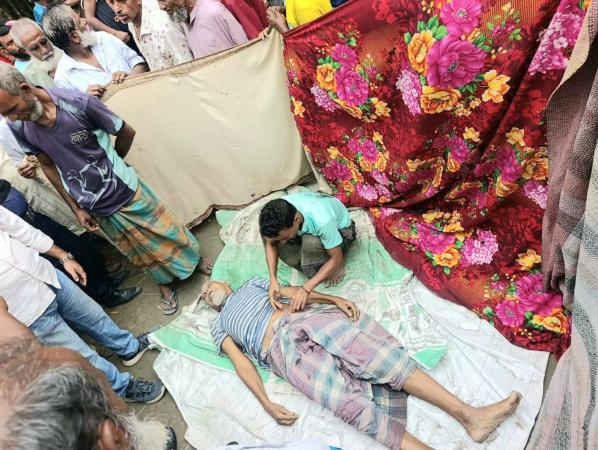 সুন্দরগঞ্জে জমি নিয়ে বিরোধে বৃদ্ধের মৃত্যু গ্রেফতার-১৬