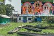 খুলনার ডুমুরিয়ায় জলাবদ্ধতায় একাধিক মন্দিরে পূজা বন্ধ