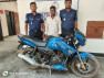 চুরির মামলার আসামি গ্রেফতার, উদ্ধার চোরাই মোটরসাইকেল