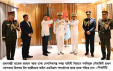 নতুন নৌবাহিনী প্রধানকে ভাইস অ্যাডমিরাল র‍্যাংক ব্যাজ পরালেন প্রধানমন্ত্রী