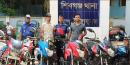 চাঁপাইনবাবগঞ্জে ৬টি চোরাই মোটরসাইকেল সহ আটক ১